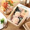 6 Pcs Wood Boxes with Window for Crafts 7.8 x 6 x 2.8 Inch Unfinished Wood Box Small Wooden Storage Boxes Wooden Display Box with Sliding Transparency Lid for DIY Birthday Party Gift Favor